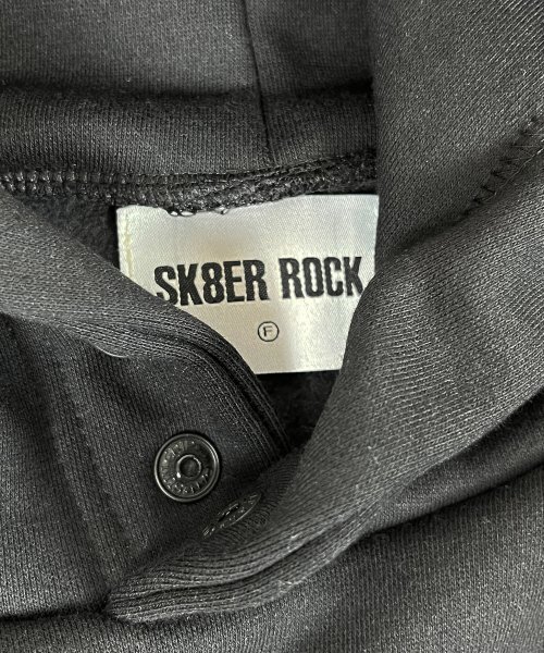 SK8ER ROCK(スケーターロック)の「Warmer napping sweat hoodie black(パーカー・レディース・その他・FREE)」の5枚目の写真