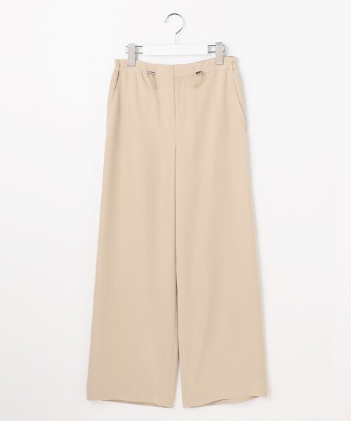 J.PRESS(ジェイプレス)の「Springピーチ セミワイド パンツ(その他パンツ・レディース・ブラウン系/ライトグリーン系/ベージュ系・T13/T15)」の9枚目の写真