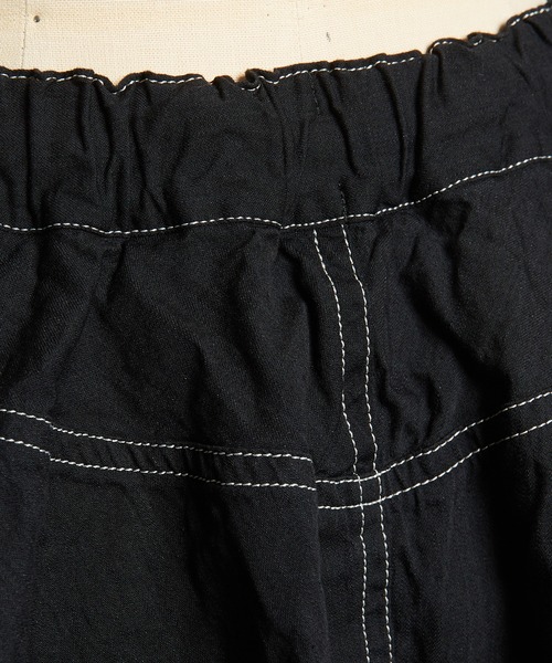 gomme（ゴム）の「レイヤードデニムスカート（デニムスカート・レディース・ブラック/インディゴブルー・MEDIUM）」の14枚目の写真