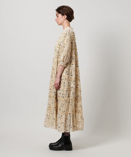 Pheeta（フィータ）の「＜Pheeta＞Billie プリント ロングワンピース/014C-21P（ワンピース・レディース・オフホワイト・2）」の5枚目の写真