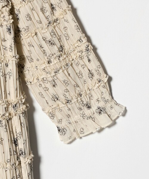 Pheeta（フィータ）の「＜Pheeta＞Billie プリント ロングワンピース/014C-21P（ワンピース・レディース・オフホワイト・2）」の10枚目の写真