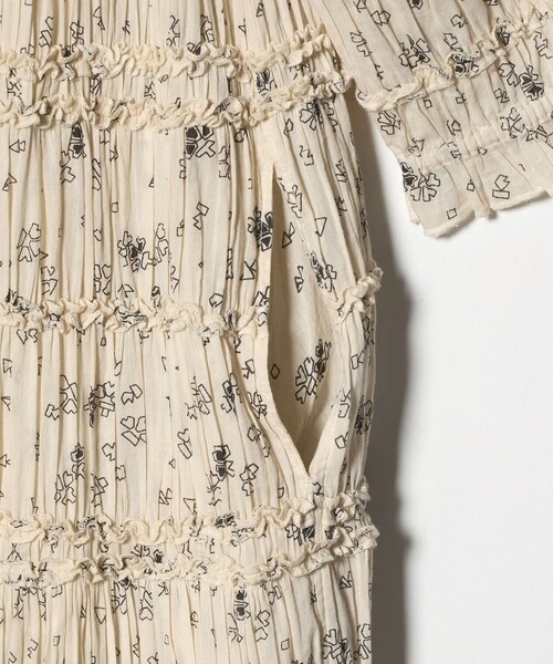 Pheeta（フィータ）の「＜Pheeta＞Billie プリント ロングワンピース/014C-21P（ワンピース・レディース・オフホワイト・2）」の12枚目の写真