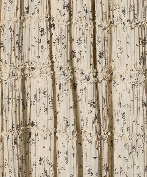 Pheeta（フィータ）の「＜Pheeta＞Billie プリント ロングワンピース/014C-21P（ワンピース・レディース・オフホワイト・2）」の14枚目の写真