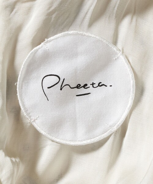 Pheeta（フィータ）の「＜Pheeta＞Billie プリント ロングワンピース/014C-21P（ワンピース・レディース・オフホワイト・2）」の15枚目の写真