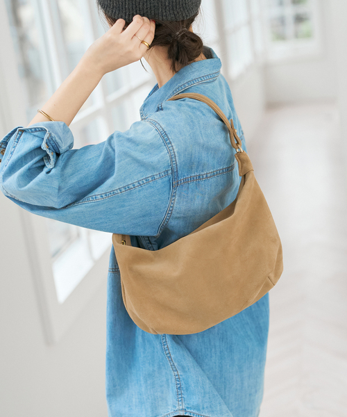 Spick & Span（スピックアンドスパン）の「MILOS / ミロス 別注2WAYショルダーバッグ*（ショルダーバッグ・レディース・ベージュ/ブラック・FREE）」の3枚目の写真