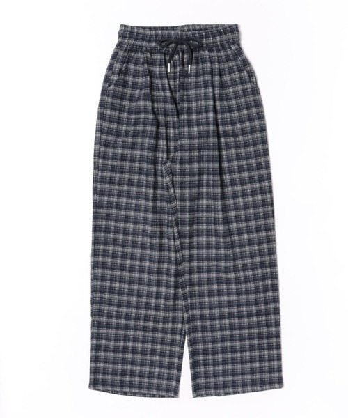 CERCA(チェルカ)の「Chiina /イージーチェックパンツ(その他パンツ・レディース・ブラック/ネイビー・FREE)」の3枚目の写真