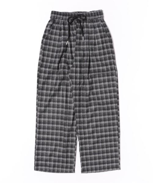 CERCA(チェルカ)の「Chiina /イージーチェックパンツ(その他パンツ・レディース・ブラック/ネイビー・FREE)」の4枚目の写真