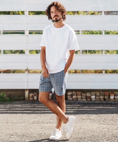 1minute 1second（ワンミニットワンセカンド）の「mp14366-summer tweed shorts イージーショートパンツ(1M26H140)（その他パンツ・メンズ・グレー系その他/ブラック系その他/ブルー系その他・S/M/L/XL）」の8枚目の写真