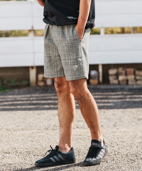 1minute 1second（ワンミニットワンセカンド）の「mp14366-summer tweed shorts イージーショートパンツ(1M26H140)（その他パンツ・メンズ・グレー系その他/ブラック系その他/ブルー系その他・S/M/L/XL）」の10枚目の写真
