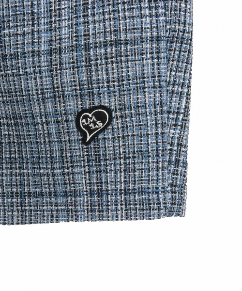1minute 1second（ワンミニットワンセカンド）の「mp14366-summer tweed shorts イージーショートパンツ(1M26H140)（その他パンツ・メンズ・グレー系その他/ブラック系その他/ブルー系その他・S/M/L/XL）」の22枚目の写真