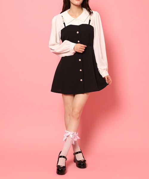 cs T&P(シーエスティーアンドピー)の「厚底十字架くり抜きパンプス(パンプス・レディース・レッド系9/アイボリー系1/ブラック系1/レッド系3・S/M/LL/L)」の17枚目の写真