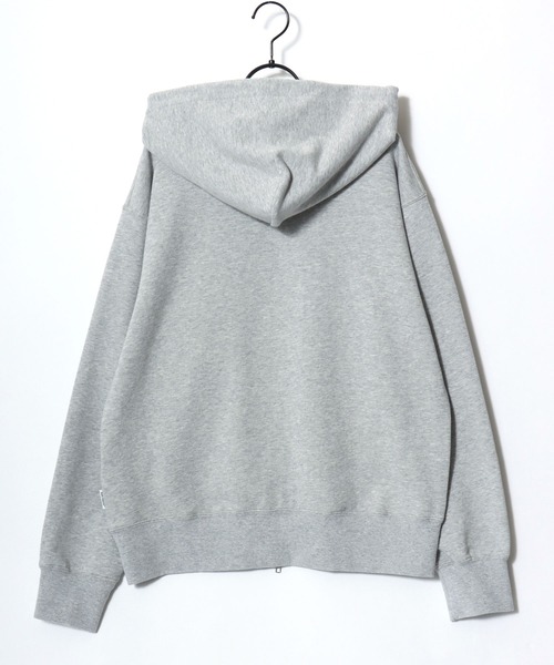 BEN DAVIS(ベンデイビス)の「BEN DAVIS/ベンデイビス 70's FIT ZIP HOODIE/レギュラーフィット 裏毛 ロゴ ワンポイント刺繍 短丈 スウェット ジップアップパーカー フーディー/レディース メンズ(パーカー・メンズ・ネイビー/ブラック/グレー・M/XL/L)」の13枚目の写真