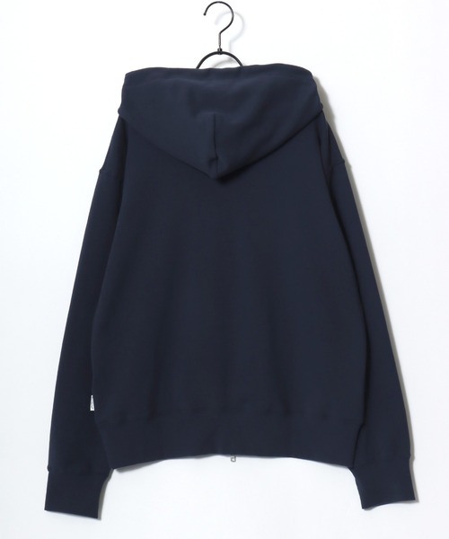 BEN DAVIS(ベンデイビス)の「BEN DAVIS/ベンデイビス 70's FIT ZIP HOODIE/レギュラーフィット 裏毛 ロゴ ワンポイント刺繍 短丈 スウェット ジップアップパーカー フーディー/レディース メンズ(パーカー・メンズ・ネイビー/ブラック/グレー・M/XL/L)」の15枚目の写真