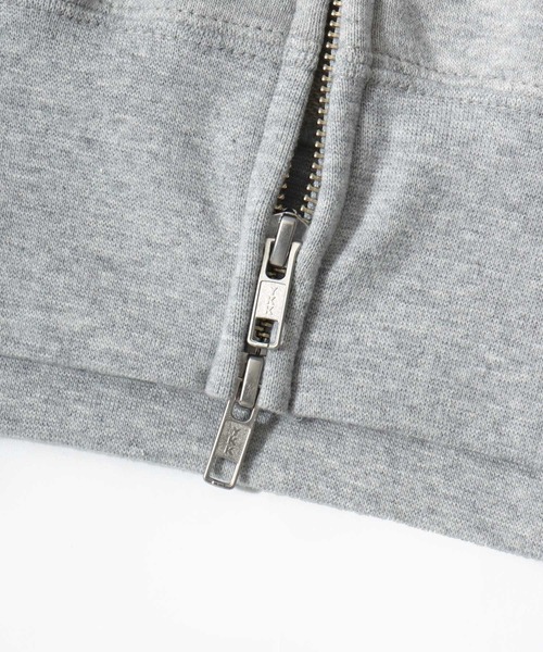 BEN DAVIS(ベンデイビス)の「BEN DAVIS/ベンデイビス 70's FIT ZIP HOODIE/レギュラーフィット 裏毛 ロゴ ワンポイント刺繍 短丈 スウェット ジップアップパーカー フーディー/レディース メンズ(パーカー・メンズ・ネイビー/ブラック/グレー・M/XL/L)」の22枚目の写真