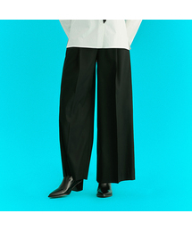 ERER（エルエル）の「Single Pleat Wide Slacks Black（スラックス）」