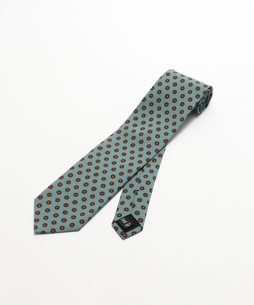 EDIFICE（エディフィス）の「BLECK(ブレック) 別注 Geometric タイ（ネクタイ・メンズ・ブルー系その他/グリーン・FREE）」の4枚目の写真