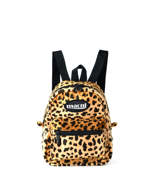 MACNI(マクニ)の「PEPPY MICRO BACKPACK LEOPARD(バックパック/リュック・レディース・その他・FREE)」の2枚目の写真