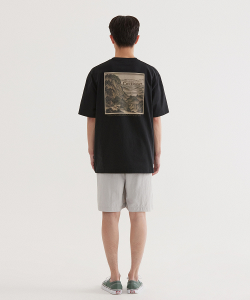 COVERNAT(カバーナット)の「マウンテンTシャツ ブラック(Tシャツ/カットソー・レディース・その他・X-SMALL/SMALL/MEDIUM/LARGE/X-LARGE/XX-LARGE)」の6枚目の写真