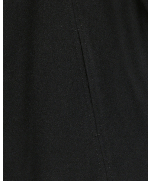 WOOL WIDE COLLAR HARRINGTON JACKET BLACK（その他アウター）｜BESLOW