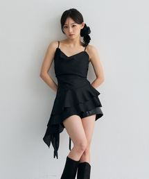 NYX MINI DRESS / BLACK
