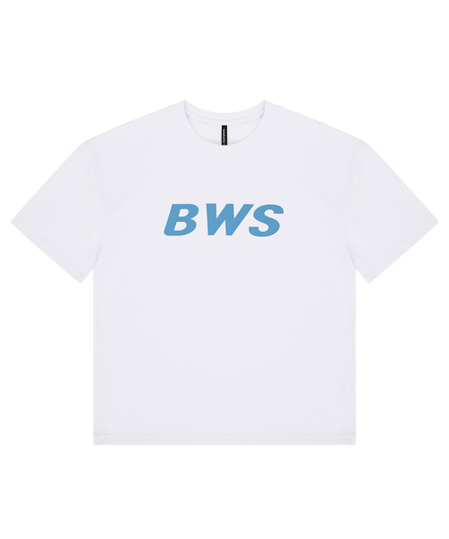 BARBELLWORKS(バーベルワークス)の「特異両面ロゴオーバーサイズ(Tシャツ/カットソー・メンズ・ホワイト/ブラック/カーキ/ライトブラウン/オートミール/チャコール・2(L)/3(XL)/1(M))」の1枚目の写真