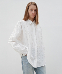 Natural Wave Cotton Shirt - Off White