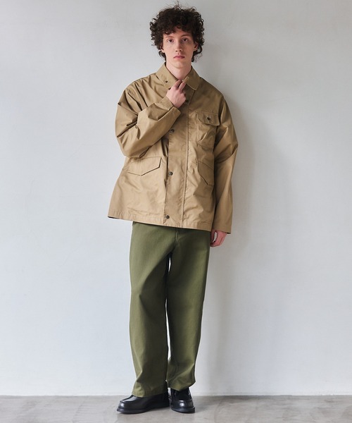 NewAnce(ニュアンス)の「【NewAnce】Non Wax Hanting Blouson / ノンワックスハンティングブルゾン -オリジナルツイルシリーズ-(その他アウター・メンズ・ブラック/ベージュ・L/M)」の16枚目の写真