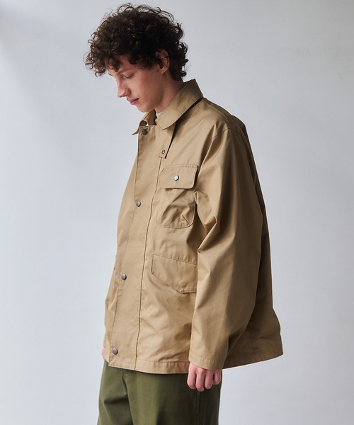 NewAnce(ニュアンス)の「【NewAnce】Non Wax Hanting Blouson / ノンワックスハンティングブルゾン -オリジナルツイルシリーズ-(その他アウター・メンズ・ブラック/ベージュ・L/M)」の11枚目の写真