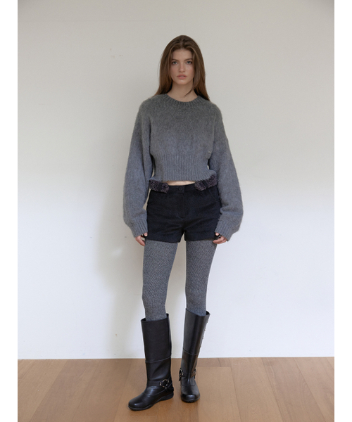 ASURA（アスラ）の「FUR BELT MICRO PANTS (BLACK)（その他パンツ・レディース・その他・SMALL/MEDIUM）」の2枚目の写真