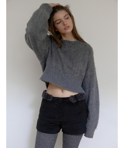 ASURA（アスラ）の「FUR BELT MICRO PANTS (BLACK)（その他パンツ・レディース・その他・SMALL/MEDIUM）」の9枚目の写真