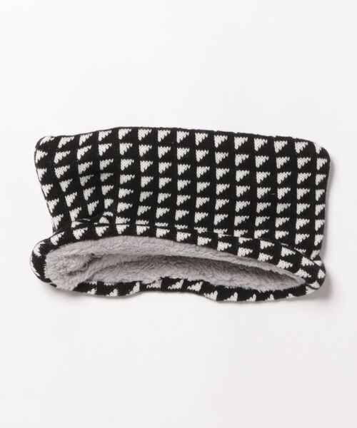 Ocean&Ground（オーシャン&グラウンド）の「ﾆｯﾄｳﾗﾎﾞｱﾏﾙﾁﾊﾟﾀｰﾝﾈｯｸｳｫｰﾏｰ（ネックウォーマー/スヌード・キッズ・ダークネイビー/グリーン/レオパード/ライトグレー/ピンク/レッド/オレンジ/アイボリー/ブラック/オフホワイト・FREE）」の19枚目の写真