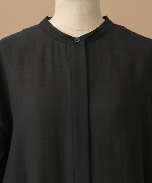 A part by（アパートバイ）の「【セレモニー】Ｃ＊フリルスリーブブラウス（シャツ/ブラウス・レディース・ブラック/アイボリー・FREE）」の5枚目の写真