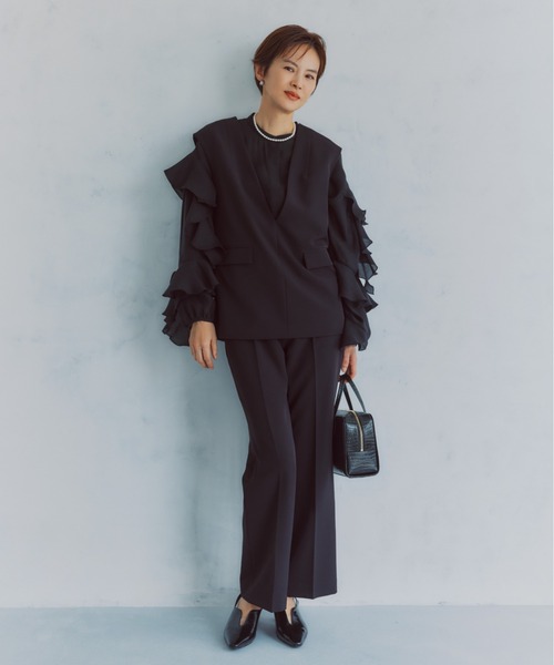 セレモニー】C*フリルスリーブブラウス（シャツ/ブラウス）｜A part by