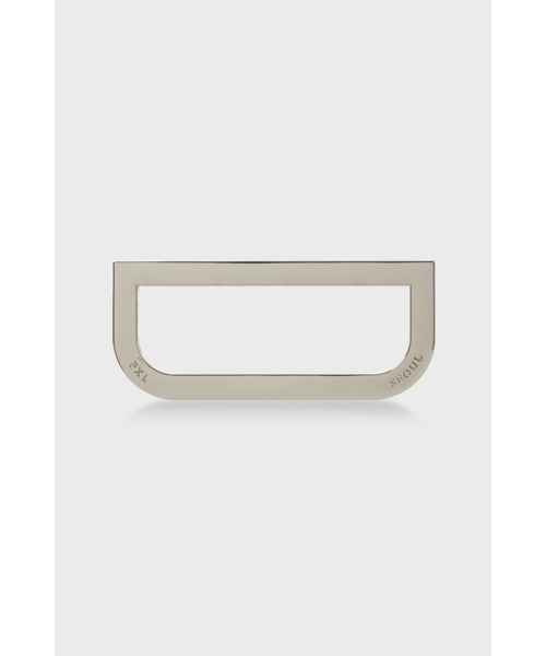 PROXY.L（プロキシエル）の「Metal Grip Slim Briefcase (Brown/Silver)（ビジネスバッグ・メンズ・その他・FREE）」の2枚目の写真