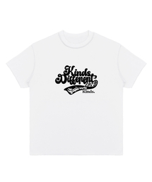 KINDS（カインズ）の「20 count premium single old school short sleeve t-shirt (White)（Tシャツ/カットソー）」