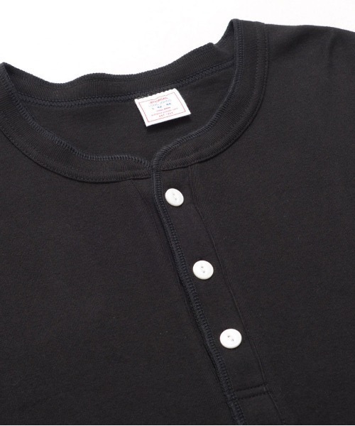 SILVER BULLET(シルバーバレット)の「『JEMORGAN LONG JOHNS/ジェーイーモーガンロングジョーンズ』ヘンリーネック長袖Tシャツ【+】(Tシャツ/カットソー・メンズ・ブラック/チャコールグレー/グレー/ホワイト・XL/L/M/S)」の16枚目の写真