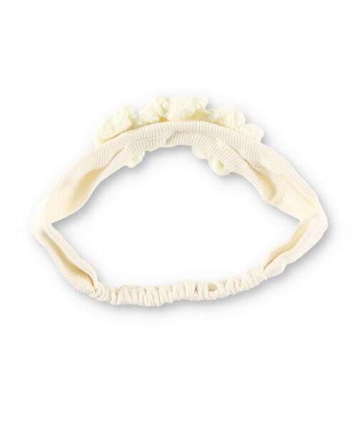 BRANSHES(ブランシェス)の「【お花シリーズ】ヘアバンド(その他ベビー用品・キッズ・アイボリー・FREE)」の4枚目の写真