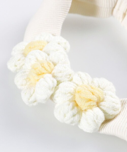 BRANSHES(ブランシェス)の「【お花シリーズ】ヘアバンド(その他ベビー用品・キッズ・アイボリー・FREE)」の5枚目の写真