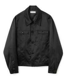 Millo Archive（ミロ アーカイブ）の「Sleek Trucker Jacket [Black]（デニムジャケット・メンズ）」