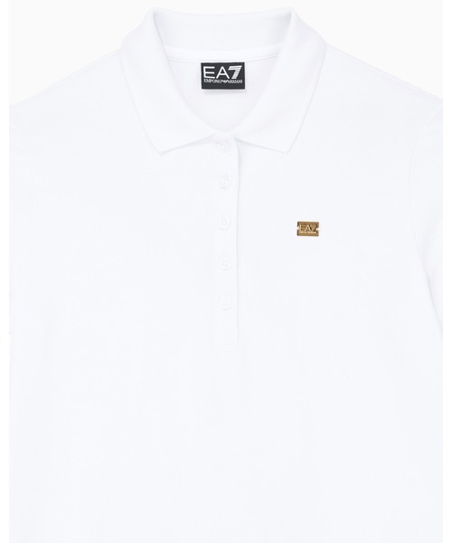 EMPORIO ARMANI EA7（エンポリオアルマーニイーエーセブン）の「<オンライン限定>【エンポリオ アルマーニ EA7】Core Lady ポロシャツ ストレッチコットンジャージー（ポロシャツ・レディース・ブラック/ホワイト/ネイビー・MEDIUM/SMALL/X-SMALL）」の18枚目の写真