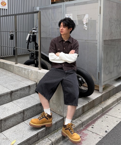 ADAMASTE(アダマスト)の「Western Check Short Shirt - ウエスタンチェックショートシャツ(シャツ/ブラウス・メンズ・ブラウン系その他/ベージュ系その他/グリーン系その他・MEDIUM/LARGE)」の17枚目の写真