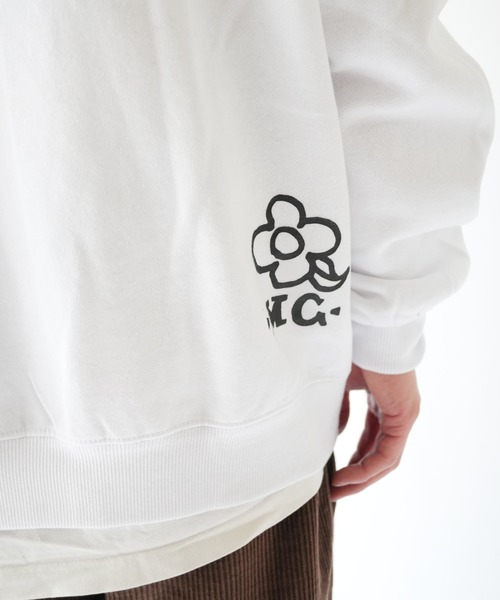 Port(ポート)の「【 Mark Gonzales / マークゴンザレス 】 DAISY ゴンバト スウェット トレーナー(スウェット・メンズ・ブラック/杢グレー/ホワイト・M/L/XL)」の12枚目の写真