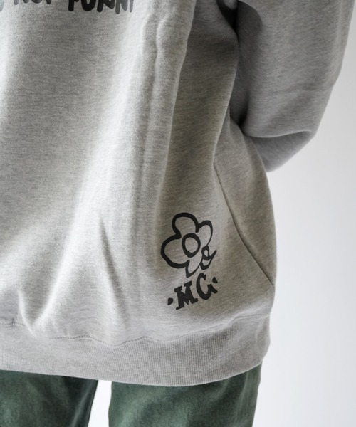 Port(ポート)の「【 Mark Gonzales / マークゴンザレス 】 DAISY ゴンバト スウェット トレーナー(スウェット・メンズ・ブラック/杢グレー/ホワイト・M/L/XL)」の22枚目の写真