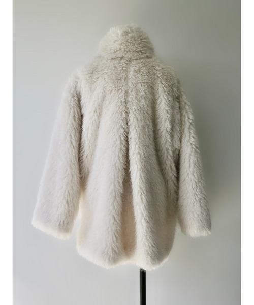 セール】shaggy over sized short coat（その他アウター）｜celon
