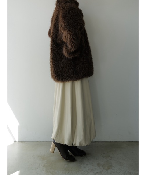 セール】shaggy over sized short coat（その他アウター）｜celon