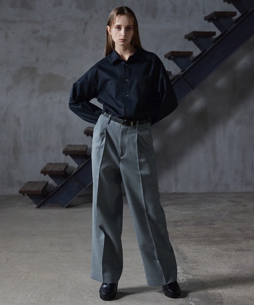 CLEL core.】Super 100s Bishu Wool Slacks / スーパー100s 尾州ウール