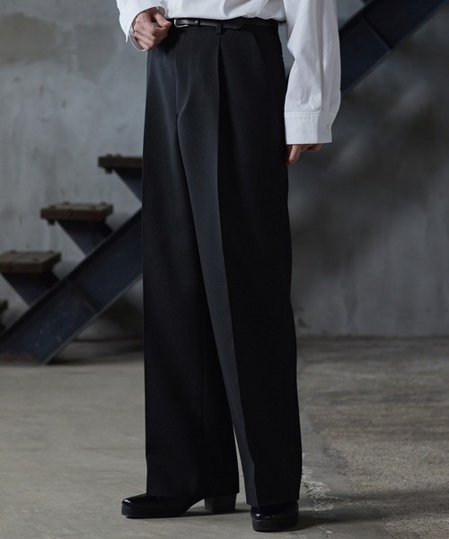 CLEL（クレイル）の「【CLEL core.】Super 100s Bishu Wool Slacks / スーパー100s 尾州ウールスラックス（スラックス・メンズ・ブラック/グレー・L/M/S）」の15枚目の写真