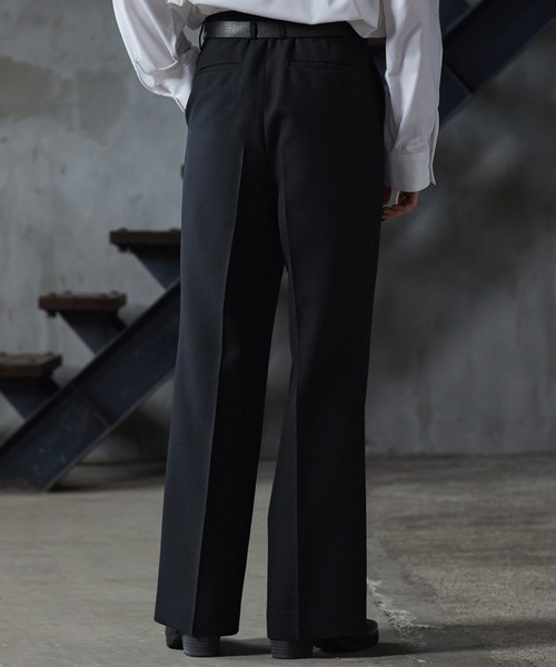 CLEL（クレイル）の「【CLEL core.】Super 100s Bishu Wool Slacks / スーパー100s 尾州ウールスラックス（スラックス・メンズ・ブラック/グレー・L/M/S）」の17枚目の写真