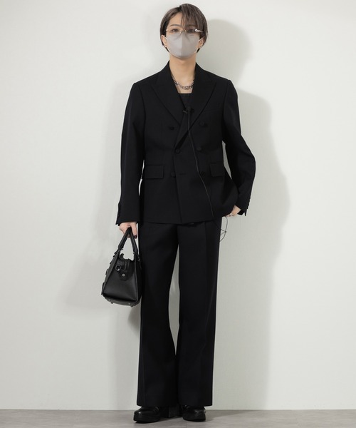 CLEL core.】Super 100s Bishu Wool Slacks / スーパー100s 尾州ウール