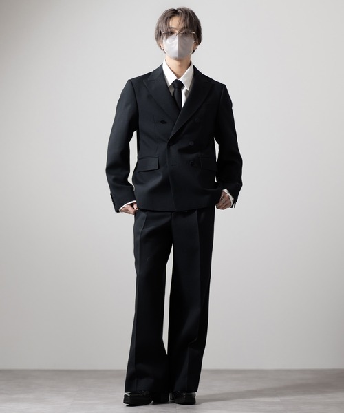 CLEL core.】Super 100s Bishu Wool Slacks / スーパー100s 尾州ウール